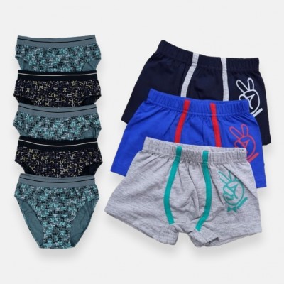 BOXERSHORTS UND SLIPS