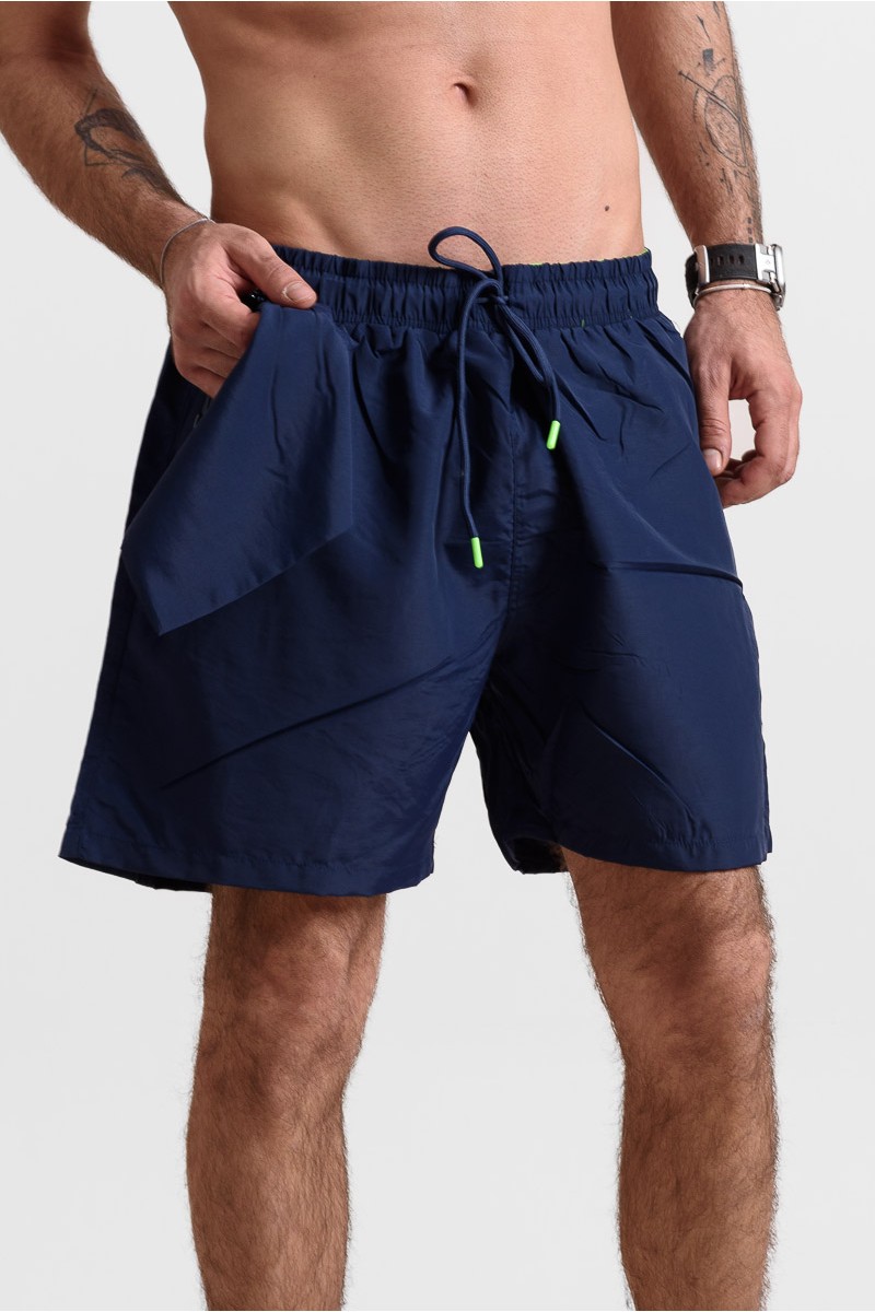 Herren-Badeanzug PLUS SIZE 5EVENSTAR YHM-1101 BLUE DROPS Herren-Badeanzug PLUS SIZE 5EVENSTAR YHM-1101 BLUE DROPS