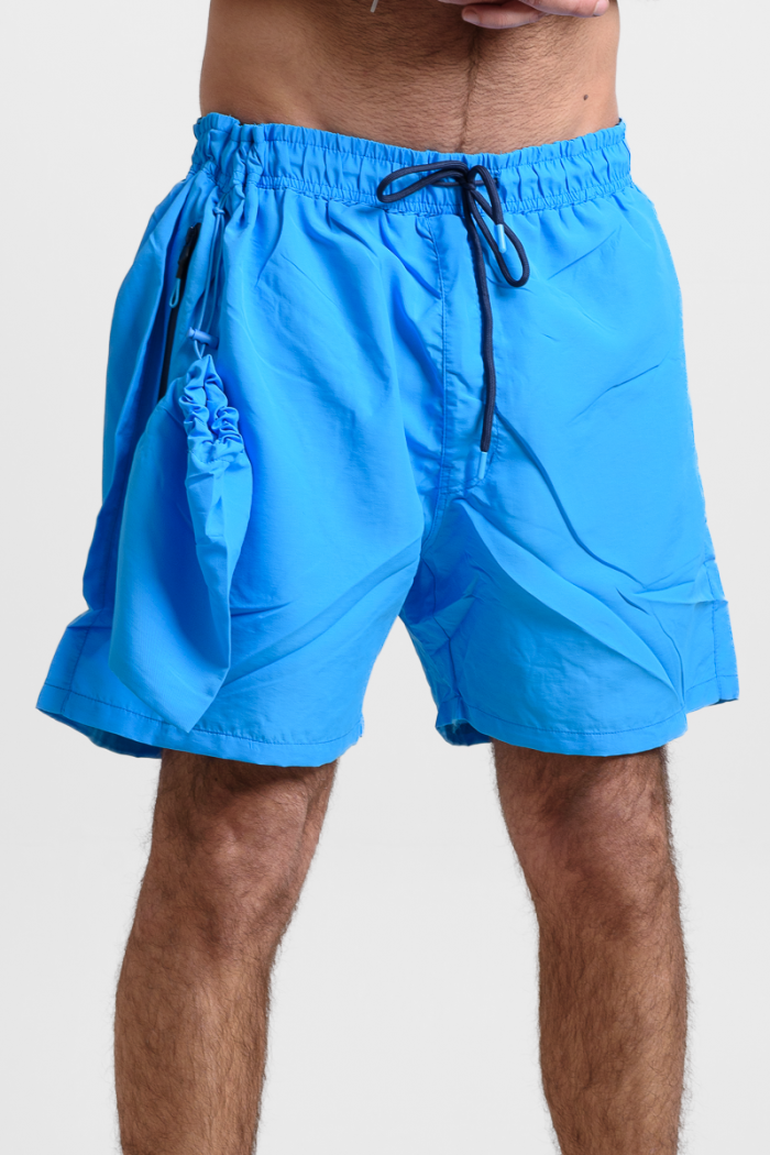 Men's swimsuit PLUS SIZE 5EVENSTAR YHM-1101 TIRQUAISE