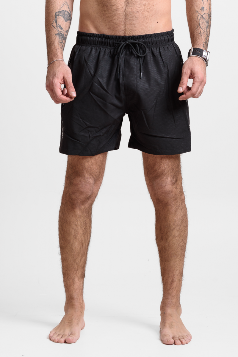 Men's swimwear shorts 5EVENSTAR YHM-1107 BLACK