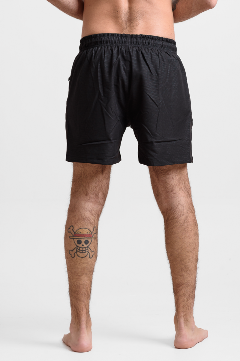 Men's swimwear shorts 5EVENSTAR YHM-1107 BLACK