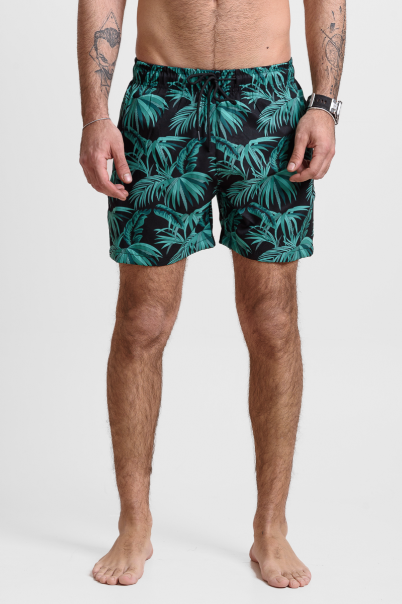 Men's swimwear shorts 5EVENSTAR YHM-1109 BLACK