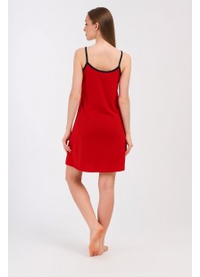 Sommernachthemd ALINA Blumen 171 ROT Sommernachthemd ALINA Blumen 171 ROT