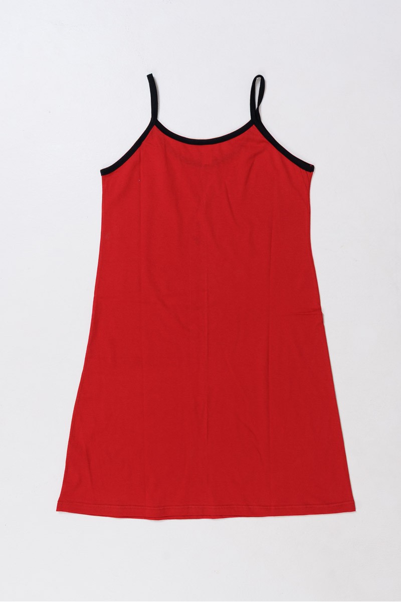 Summer Nightgown ALINA Flowers 171 RED