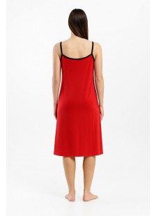 Sommernachthemd ALINA Blumen 171 ROT Sommernachthemd ALINA Blumen 171 ROT