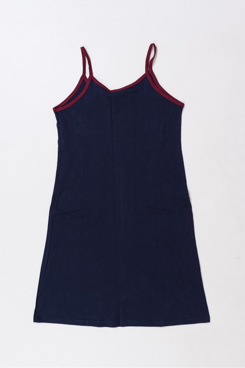 Summer Nightgown ALINA Flowers 171 BLUE BLUE DROPS