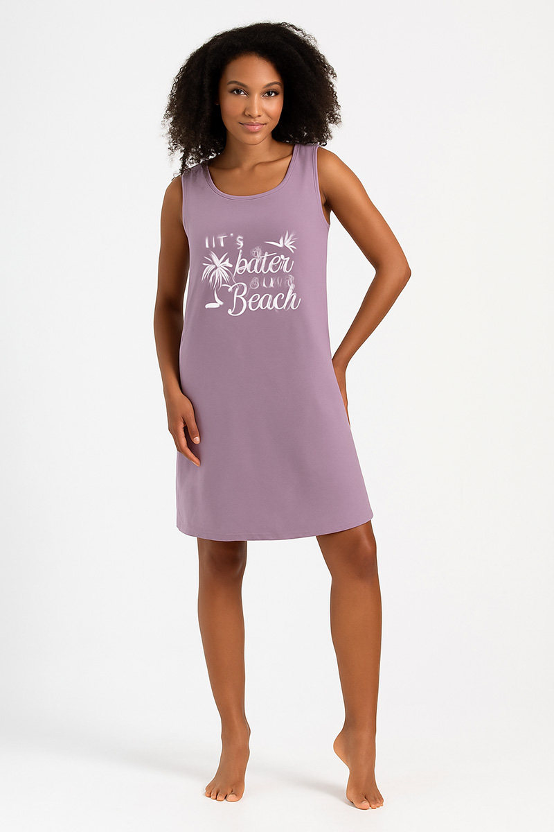 Sommer-Nachthemd ALINA LIFE 172 LILA