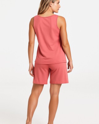 Cotton sleeveless pajamas ALINA HEARTS AL465