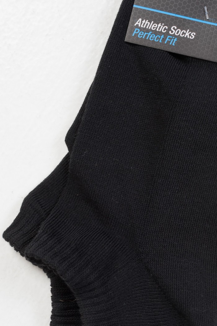 Mens short socks Sport AMPO 302 BLACK