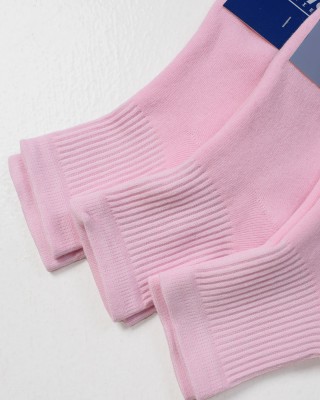 Kinder-Sport-Socken AMPO 3er-Pack Rosa und Schwarz
