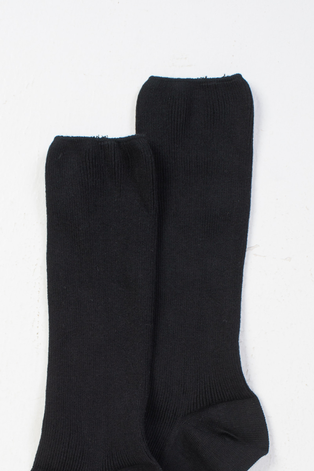 Baumwollsocken ohne Gummizug AMPO 3 PACK Schwarz
