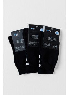 Παιδικές κάλτσες αθλητικές AMPO με ρίγες 3 PACK Παιδικές κάλτσες αθλητικές AMPO με ρίγες 3 PACK