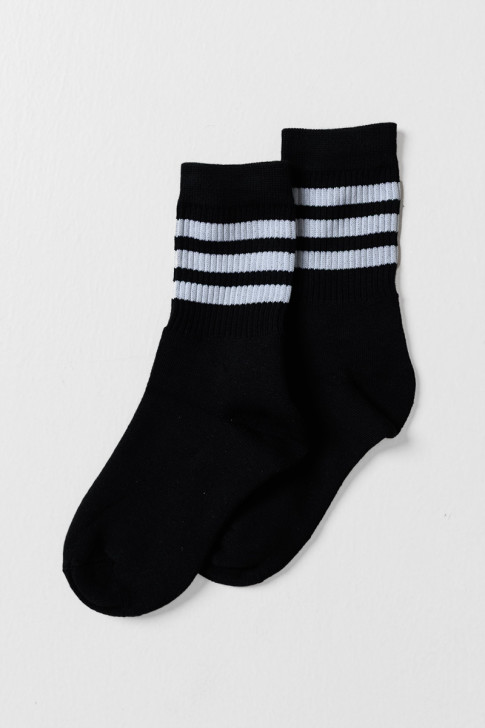 Children's AMPO sports socks with stripes 3 PACK