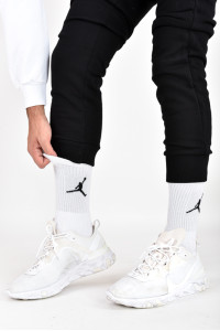 Sports Basketball Socks 3 PACK White and Black