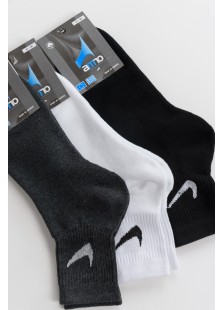 Ημίκοντες Αθλητικές κάλτσες AMPO 3 Pack Multicolor 325 Ημίκοντες Αθλητικές κάλτσες AMPO 3 Pack Multicolor 325