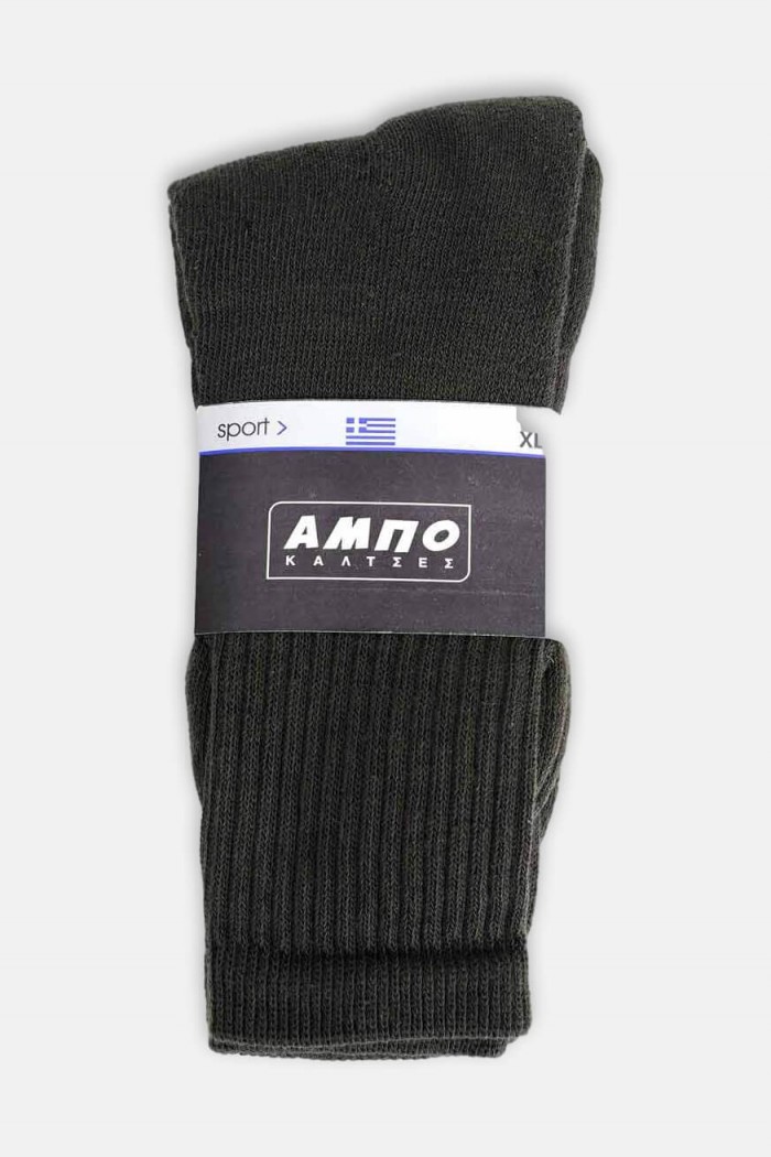 Herren-Armee-Socken - Baumwolle Bourbon (2 Paare)