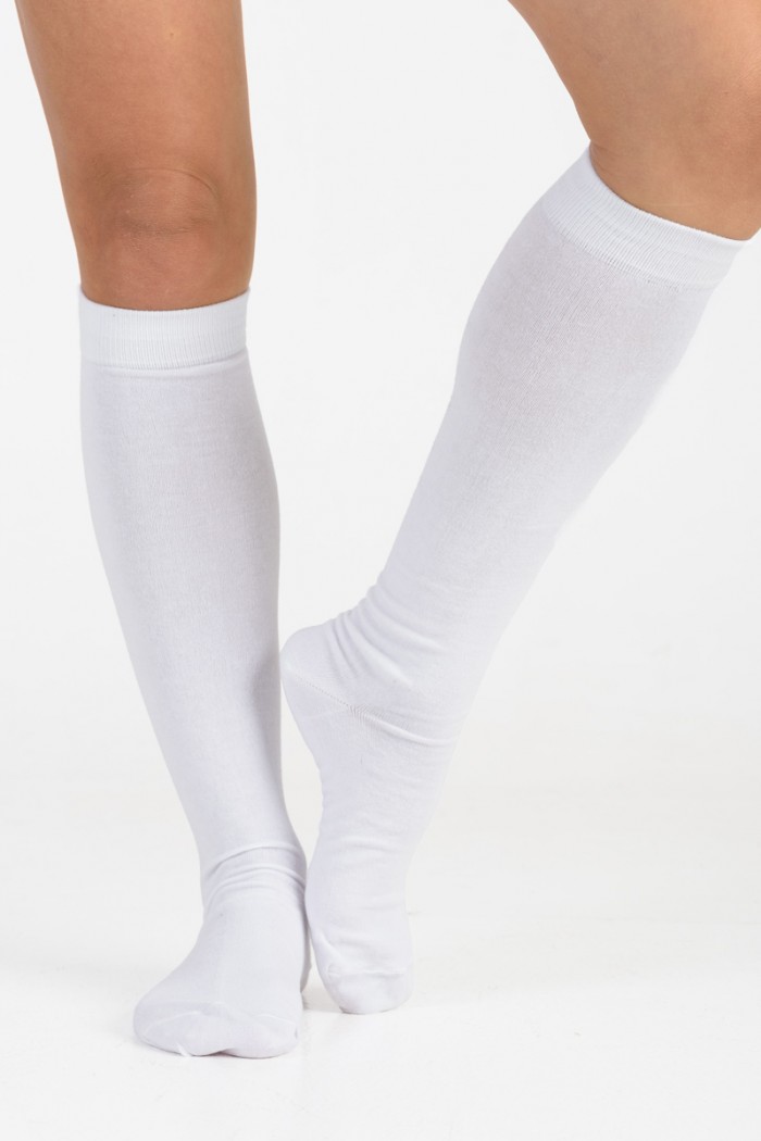 Kniestrümpfe für Frauen Baumwollsocken