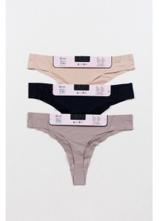 Tanga-Unterwäsche ohne Nähte ANCONA 3er-Pack HX55186 Tanga-Unterwäsche ohne Nähte ANCONA 3er-Pack HX55186
