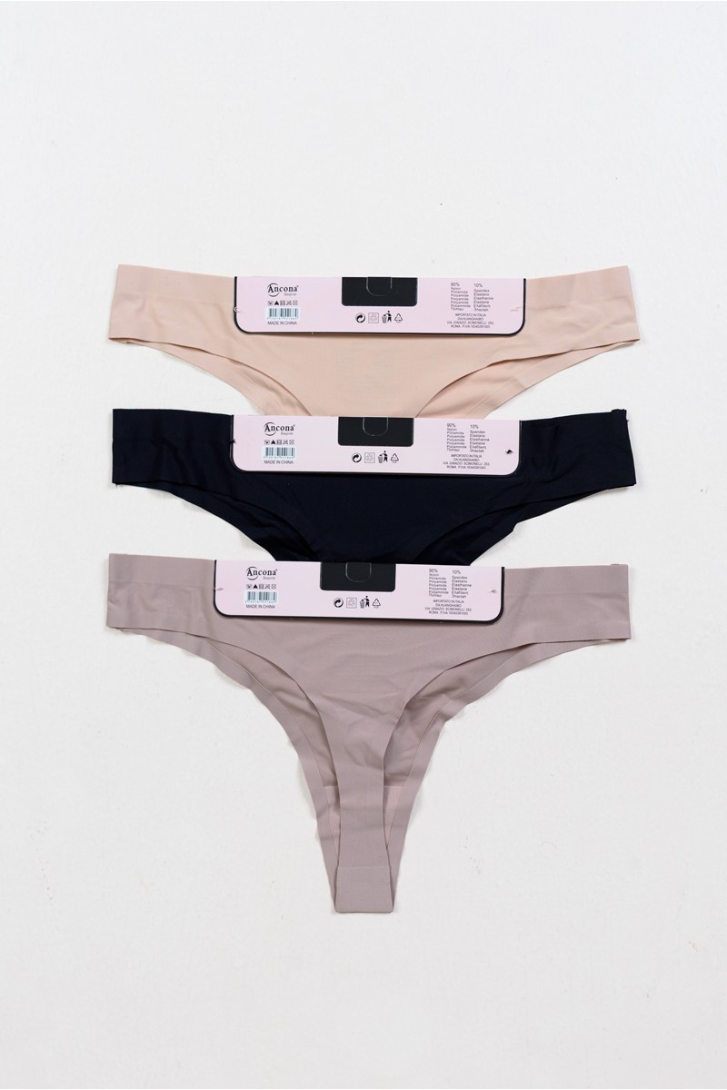 Tanga-Unterwäsche ohne Nähte ANCONA 3er-Pack HX55186 Tanga-Unterwäsche ohne Nähte ANCONA 3er-Pack HX55186