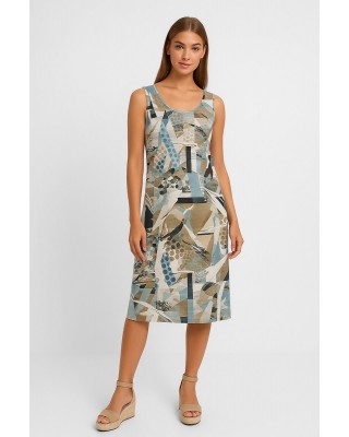 SLEEVELESS VISCOSE DRESS ANS 033 CIOTTOLA
