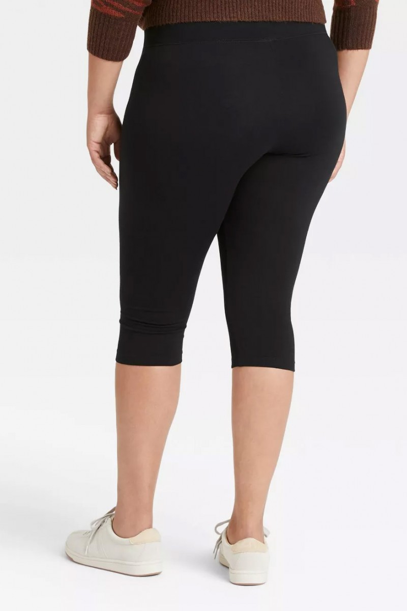 Elastic leggings ANS CAPRI Large Size 3XL 4XL