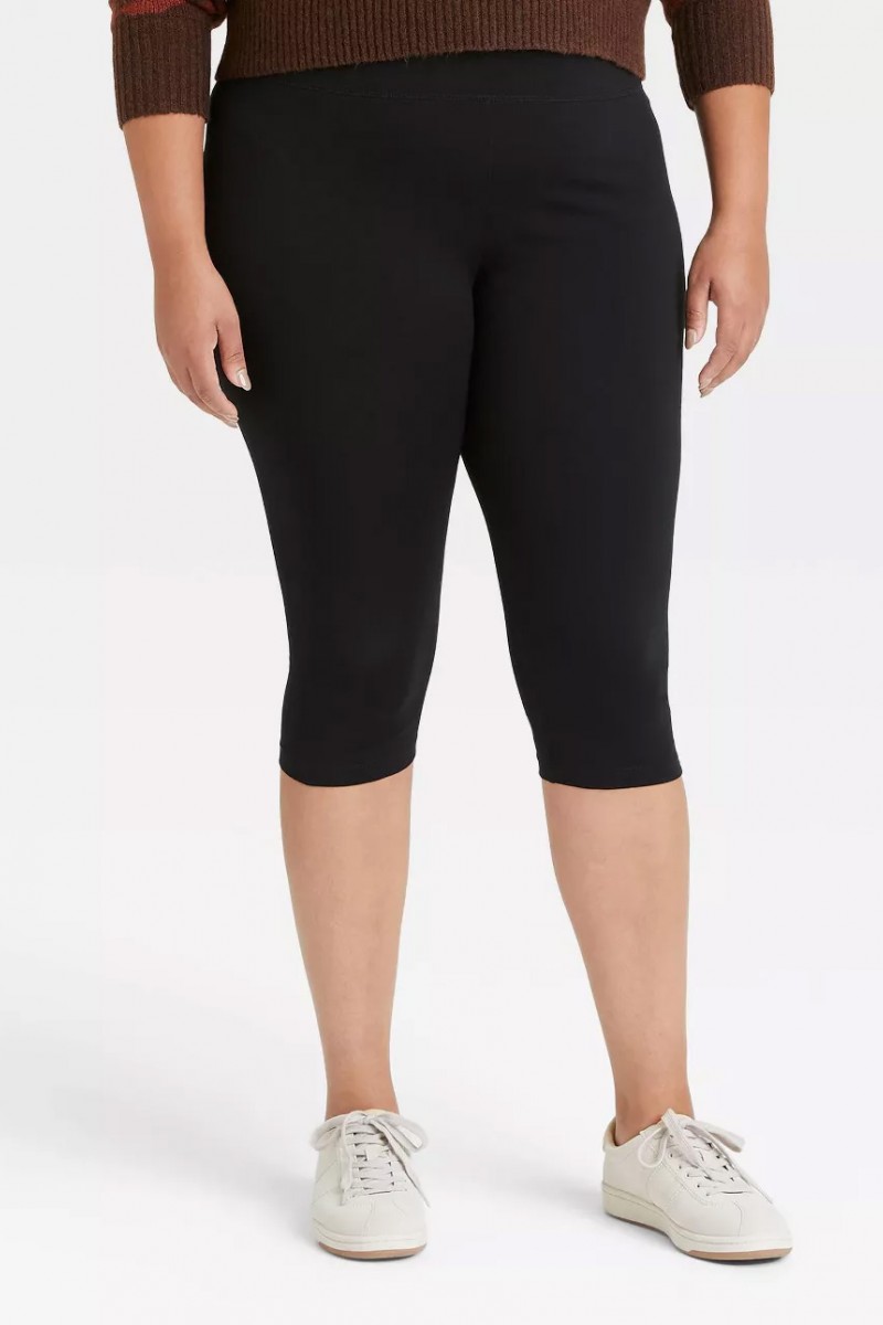 Elastic leggings ANS CAPRI Large Size 3XL 4XL