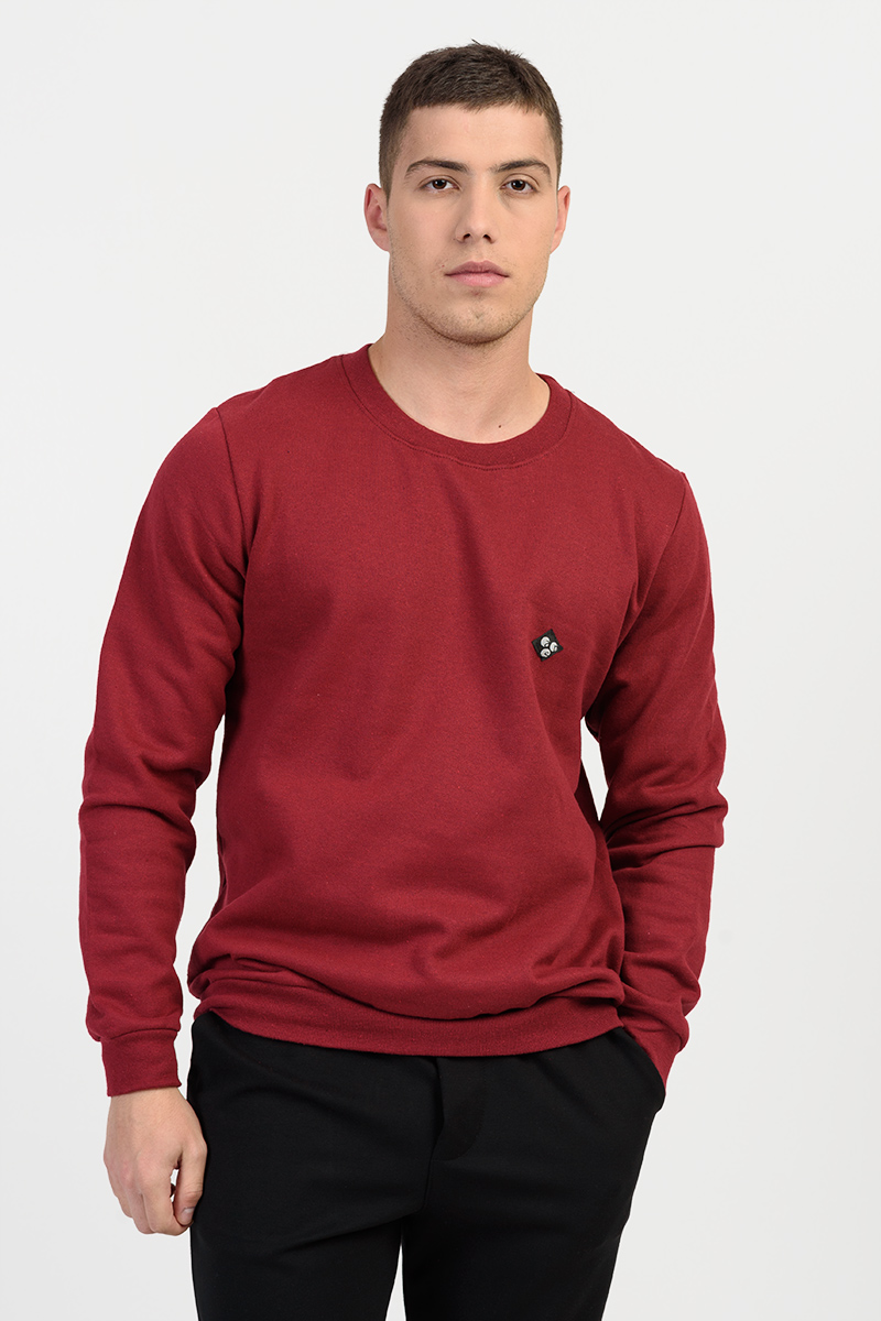 Herren Sweatshirt ANS 211 Bordeaux Herren Sweatshirt ANS 211 Bordeaux