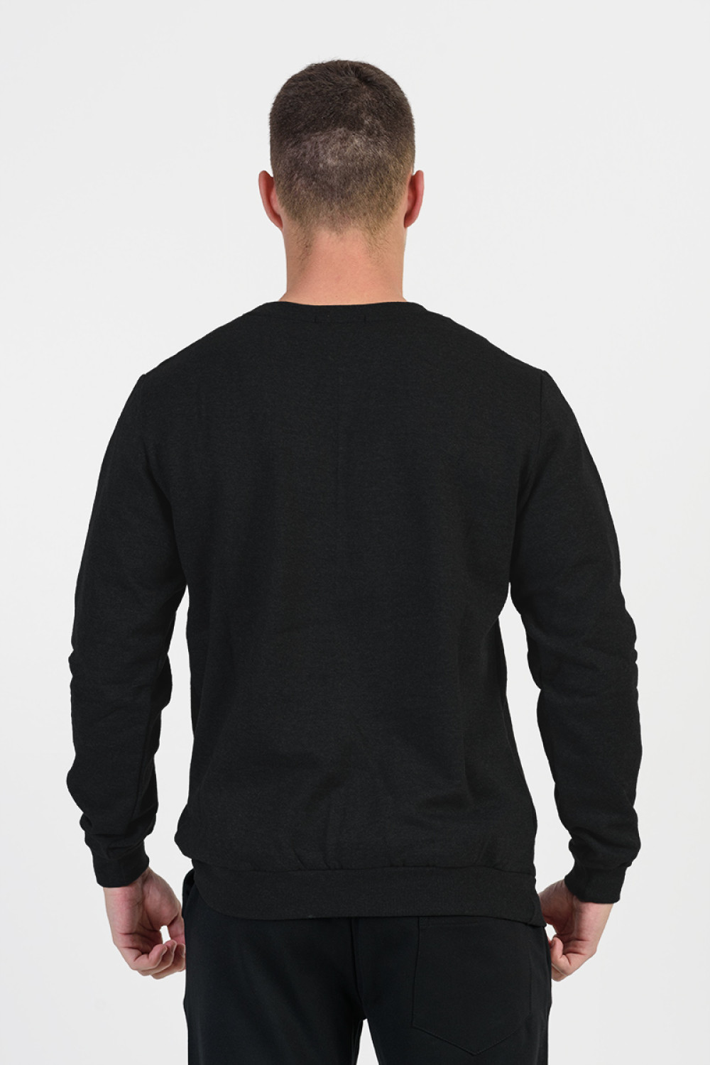 Men's sweatshirt ANS 211 BLACK