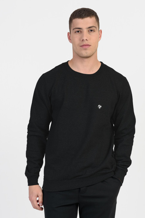 Men's sweatshirt ANS 211 BLACK