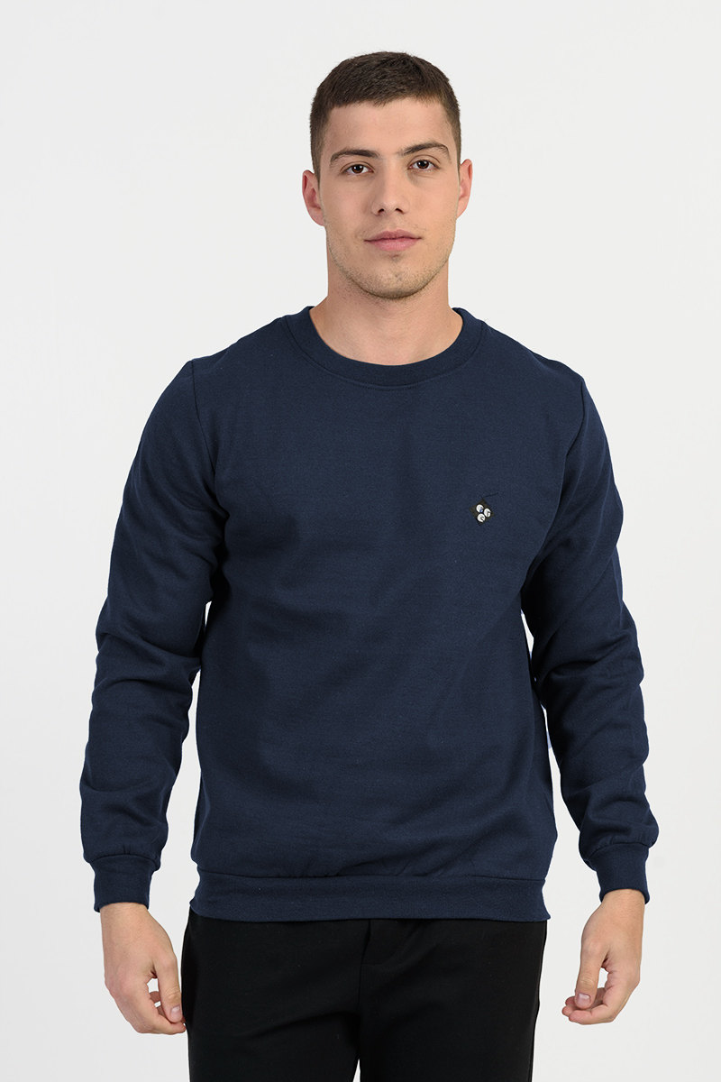 Men's sweatshirt ANS 211 BLUE DROPS