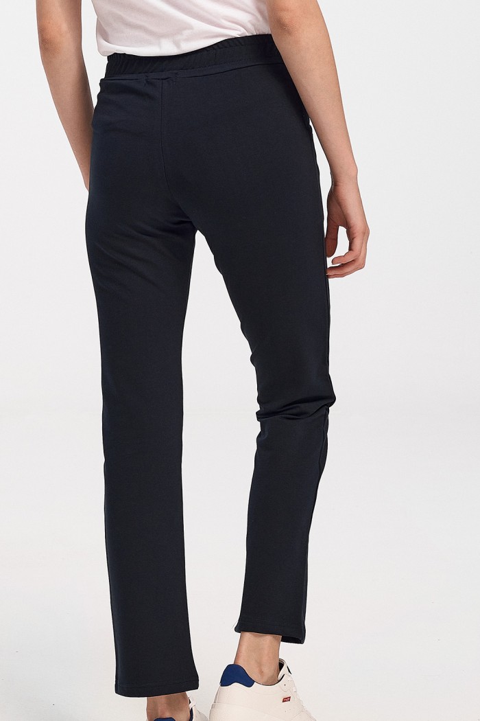 Spring pants ANS Straight Blue Dark Blue