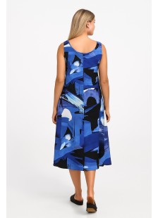 Sleeveless dress viscoze ANS 332 HOLANDES Sleeveless dress viscoze ANS 332 HOLANDES