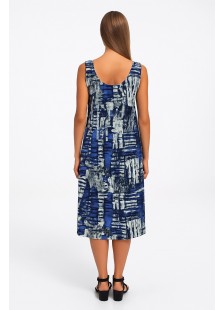 Sleeveless dress viscoze ANS 332 GLAVIOTA Sleeveless dress viscoze ANS 332 GLAVIOTA