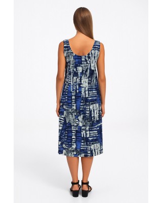 Sleeveless dress viscoze ANS 332 GLAVIOTA