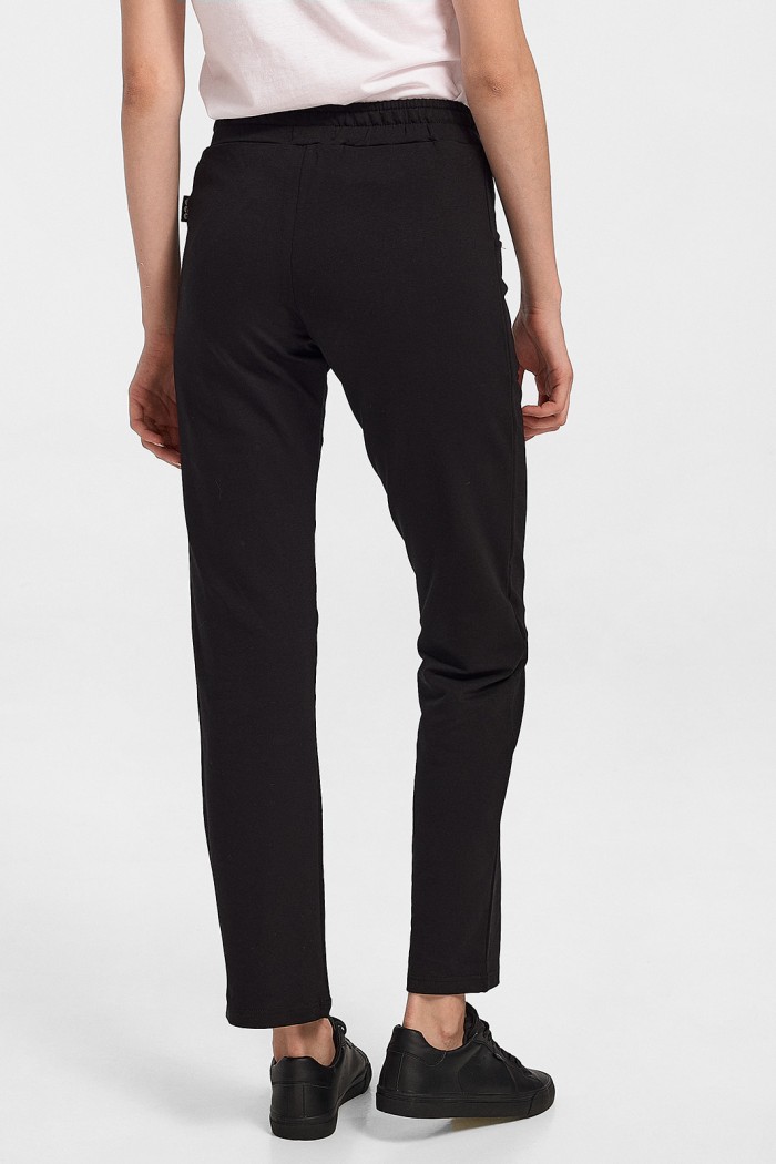 Spring pants ANS straight Black