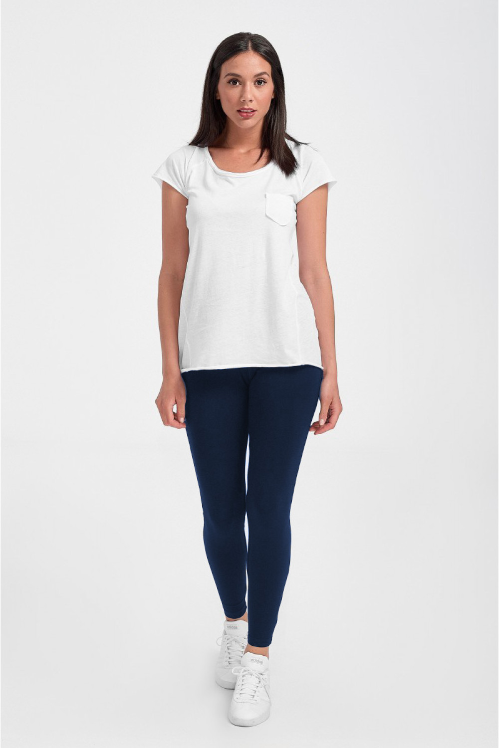 Lange Leggings Monochrom ANS 166
