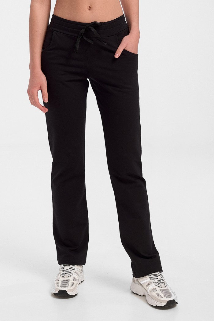 Women's pants ANS Straight leg sweatshirt form