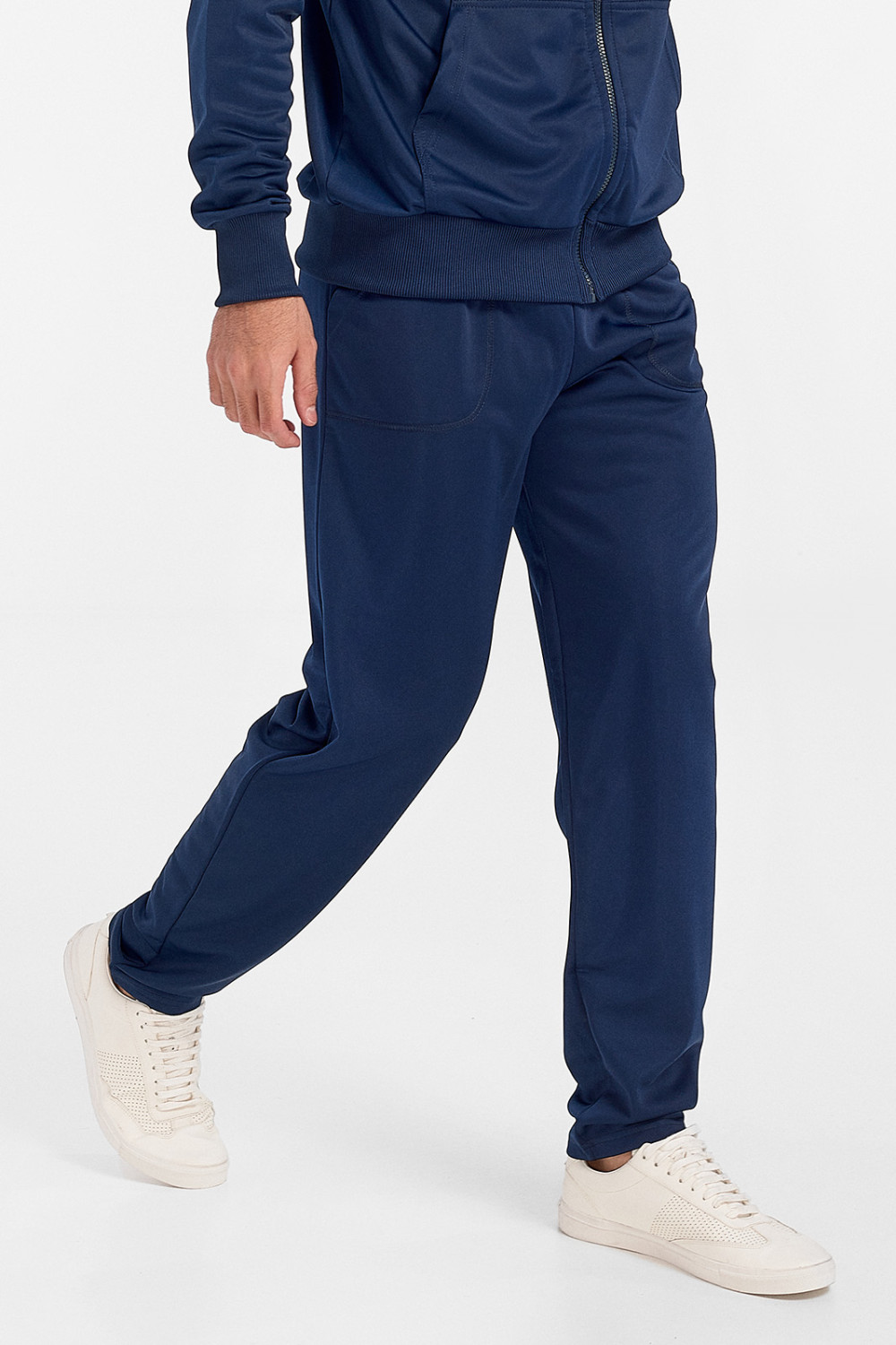 Shiny pants overalls ANS Blue Dark Blue