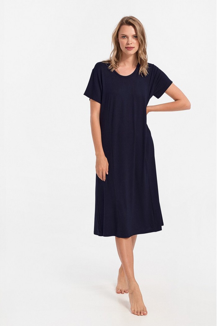 Kurzärmeliges Kleid ANS BLACK 289