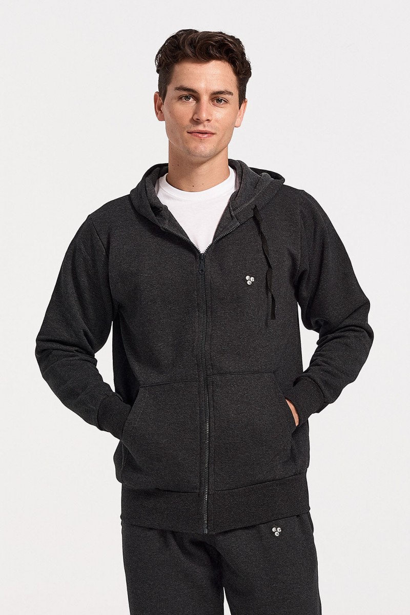 Men's ANS hoodie cardigan with hood 306