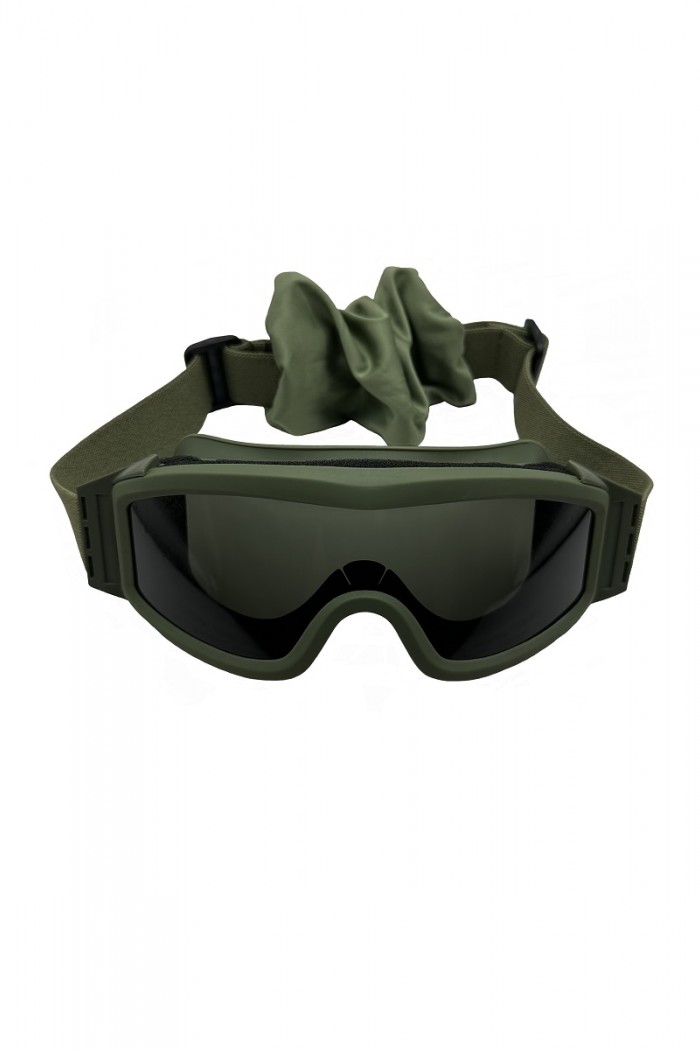 ARMY RACE Safety Goggles Khaki 040