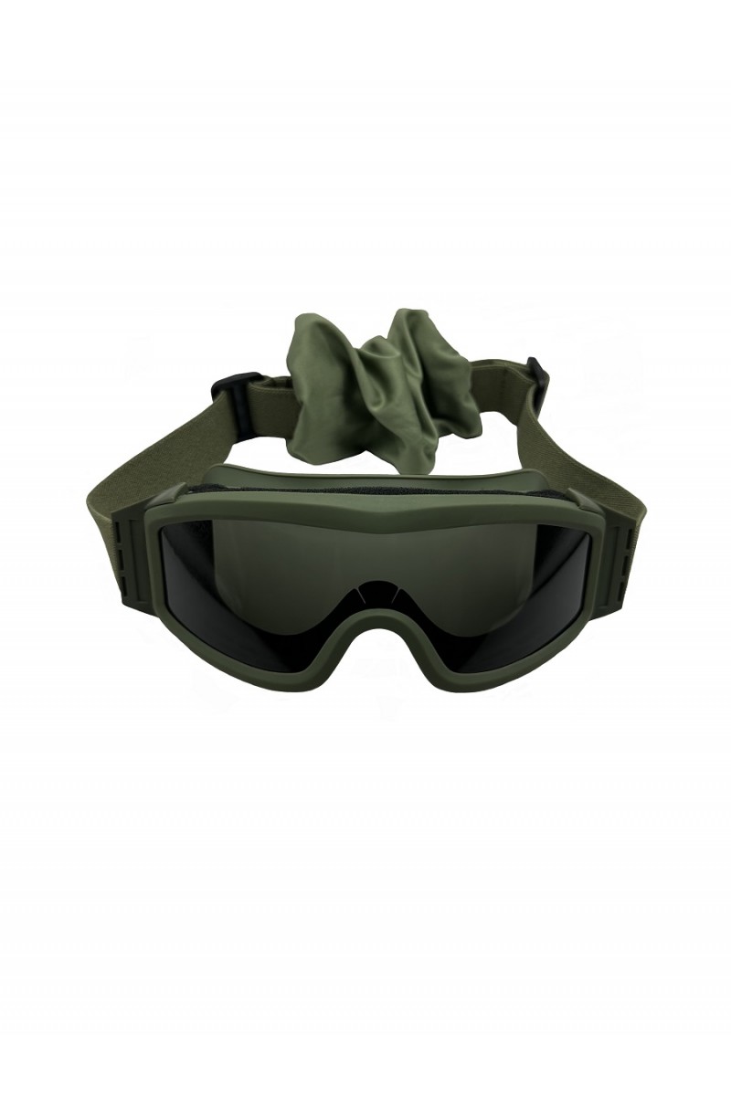 ARMY RACE Safety Goggles Khaki 040