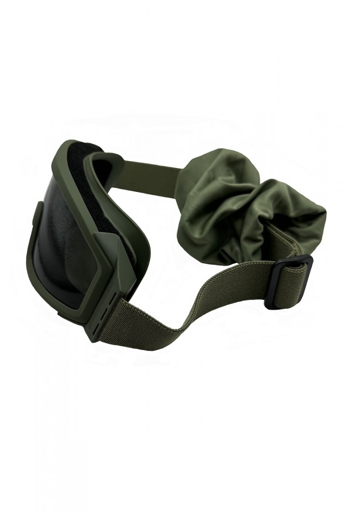 ARMY RACE Safety Goggles Khaki 040