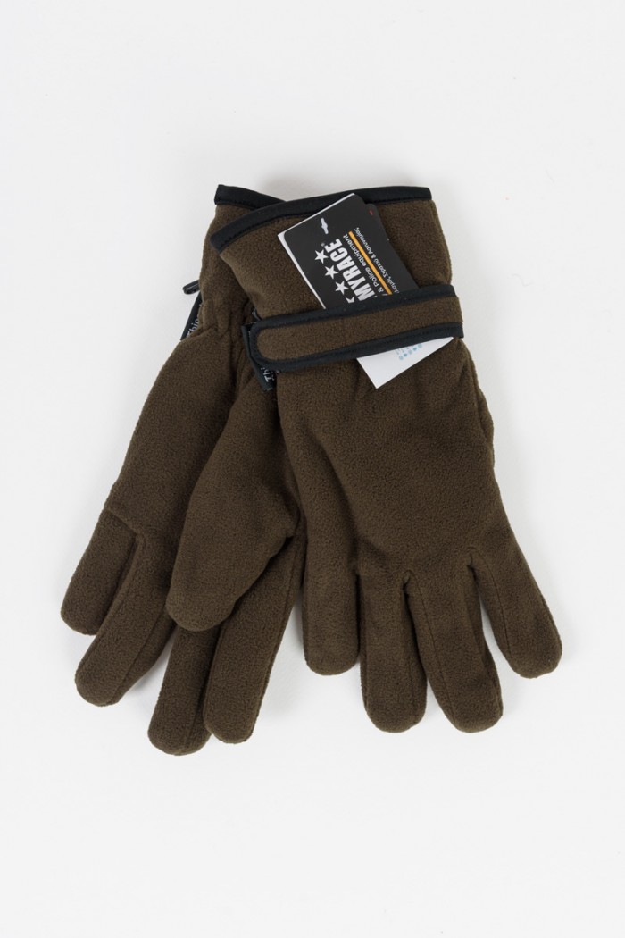 HERREN-FLEECE-HANDSCHUHE THINSULATE KHAKI 101
