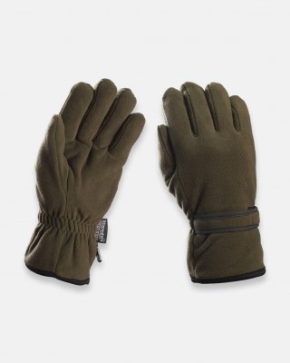 HERREN-FLEECE-HANDSCHUHE THINSULATE KHAKI 101