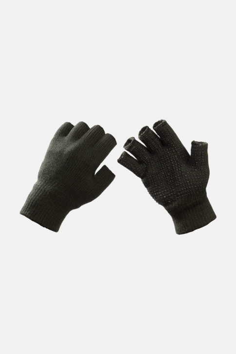 ARMY RACE knitted gloves without fingers 106 HAKI