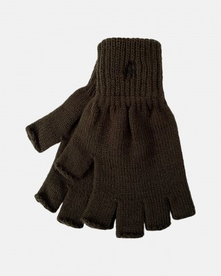 Gestrickte Handschuhe ARMY RACE Cut Thumbs 107 Khaki