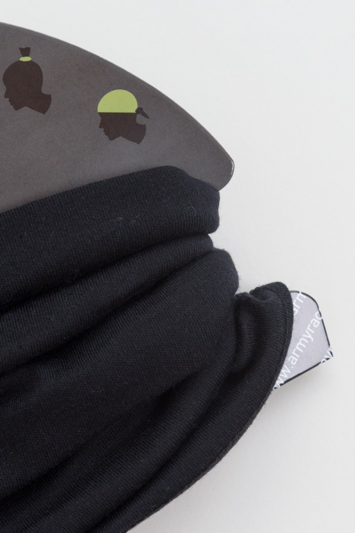 Thin thermal neck ARMY RACE Black 211A