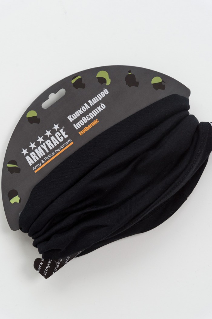 Thin thermal neck ARMY RACE Black 211A
