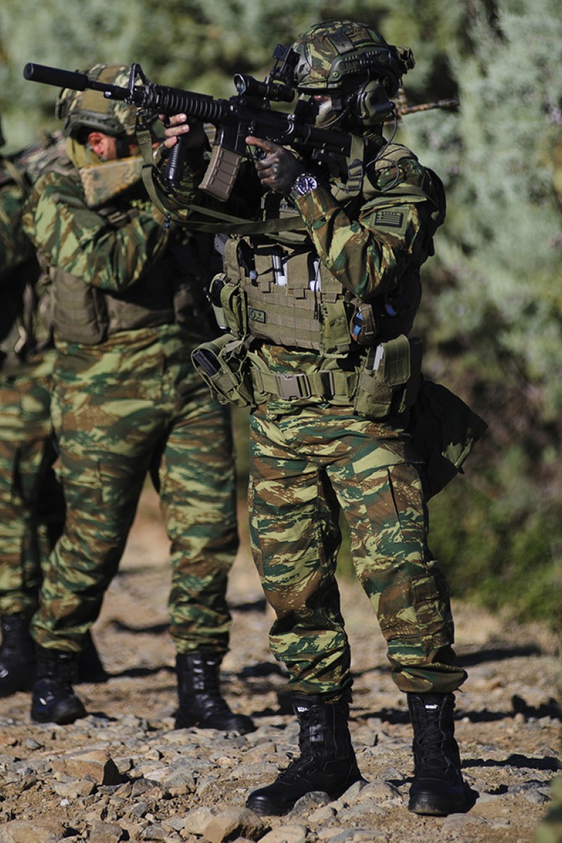 MILITARY TROUSERS ACU RIP-STOP GREEK VARIANT